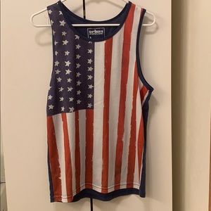 American Flag Tank top